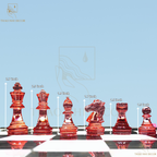 Epoxy Chess Board Handmade